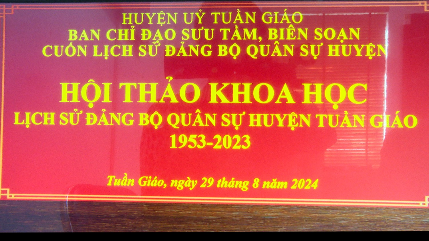 Hội thảo khoa học lịch sử Đảng bộ Quân sự hình bầu cua tôm cá
 giai đoạn 1953 – 2023