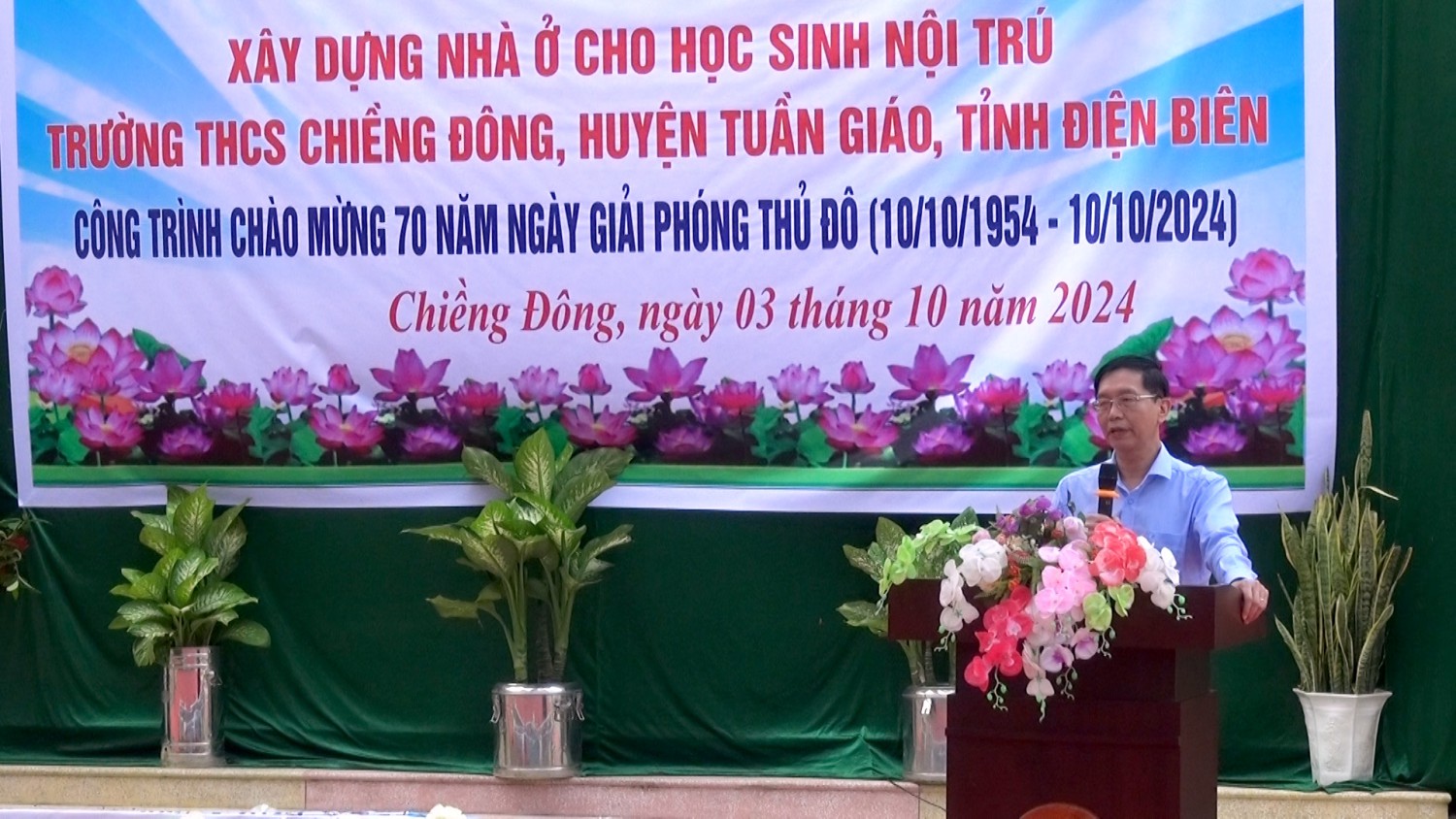 Lễ khởi công xây dựng nhà ở cho học sinh bán trú